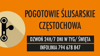 Ślusarz Częstochowa Awaryjne otwieranie drzwi ,wymiana zamków